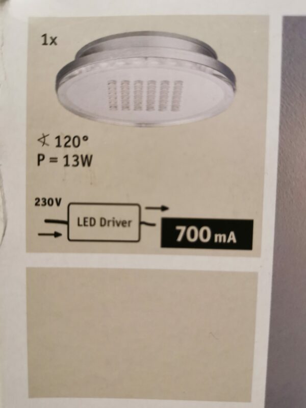 Paulmann led lampa 10w 5