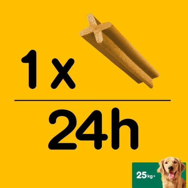 Pedigree DentaStix - Daily Oral Care, lielais iepakojums - 56 vienības (5-10 kg) 2