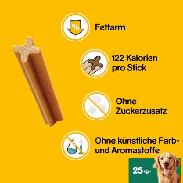 Pedigree DentaStix - Daily Oral Care, lielais iepakojums - 56 vienības (5-10 kg) 6