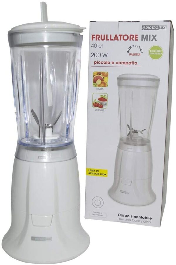 Mikseris DICTROLUX 892133 200 W jauda 200 W, drošības sistēma, krūze 400 ml, apelsīnu spiede, nerūsējošā tērauda asmens, galda blenderis, augļu, dārzeņu blenderēšana 2