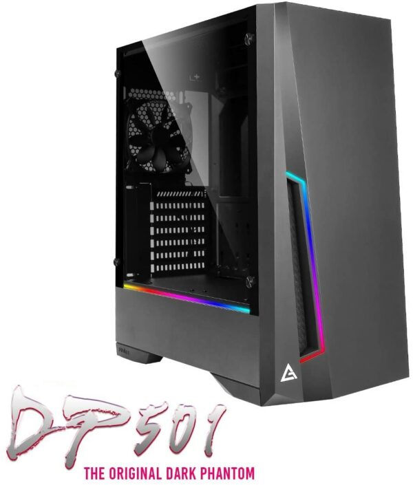 Antec DP501 Datora korpuss/kaste ATX Mid-Tower (melns) 6