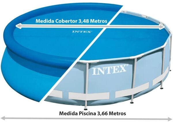 Intex 29022 - Saules baseina pārsegs 366 cm diametrā 3