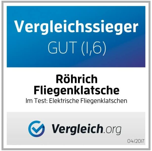 Röhrich Augstas kvalitātes elektriskā mušu pludinātāja Röhrich - oriģinālais salīdzinājuma uzvarētājs 01/2017 6