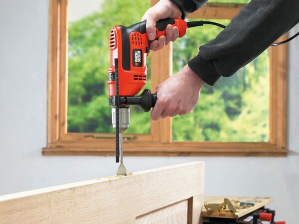 Black Decker KR714CRESK 710W Triecienurbjmašīna, maināma ātruma urbis ar āmuru 3