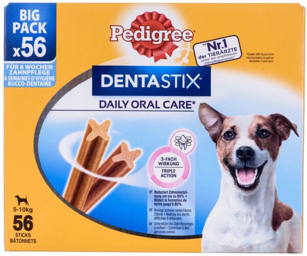 Pedigree DentaStix - Daily Oral Care, lielais iepakojums - 56 vienības (5-10 kg) 1