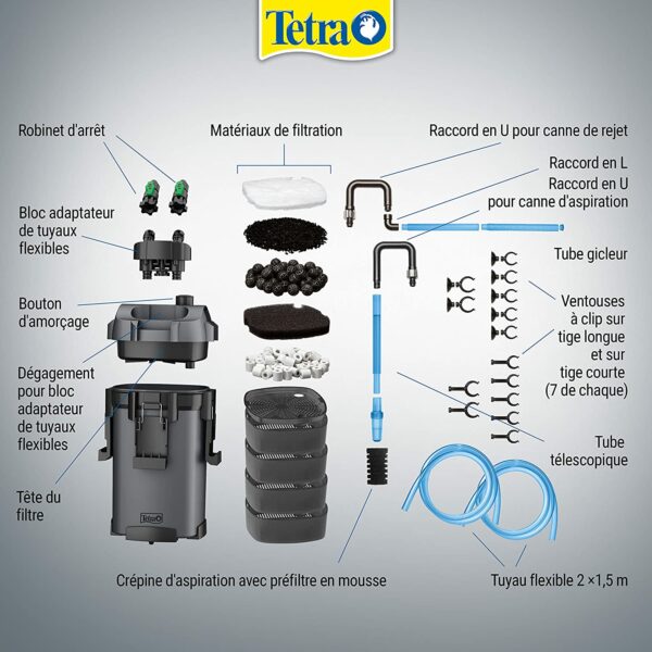 TETRA - akvārija filtrs EX 1200 Plus - tīram un veselīgam ūdenim 12