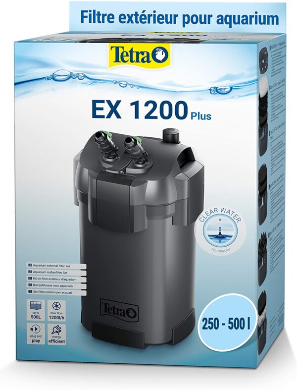 TETRA - akvārija filtrs EX 1200 Plus - tīram un veselīgam ūdenim 11