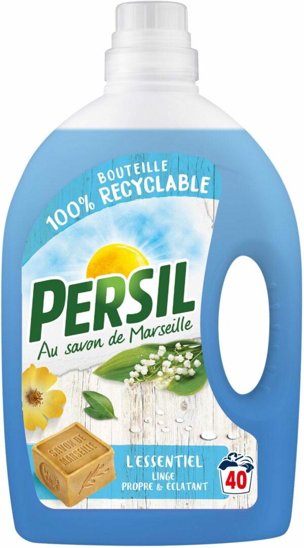 1x PERSIL L'Essentiel 2,6L - šķidrais veļas mazgāšanas līdzeklis 1