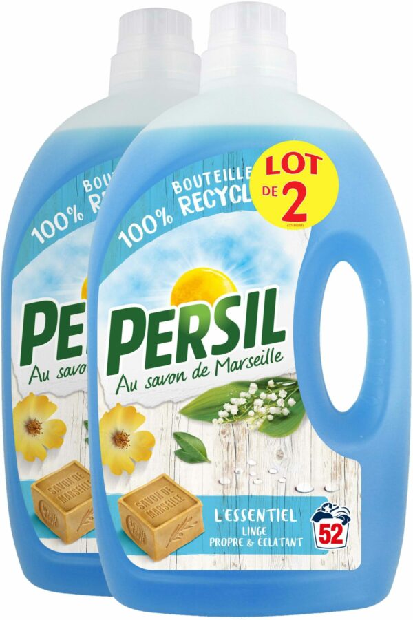 2x PERSIL L'Essentiel 2,6L - šķidrais veļas mazgāšanas līdzeklis (Dubultais iepakojums) 1